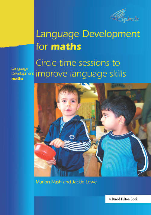 Book cover of Language Development for Maths: Circle Time Sessions to Improve Communication Skills in Maths