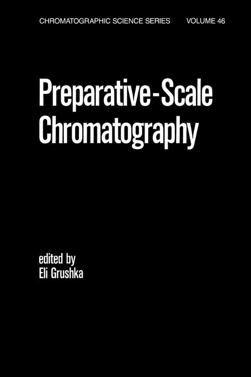 Book cover of Preparative Scale Chromatography
