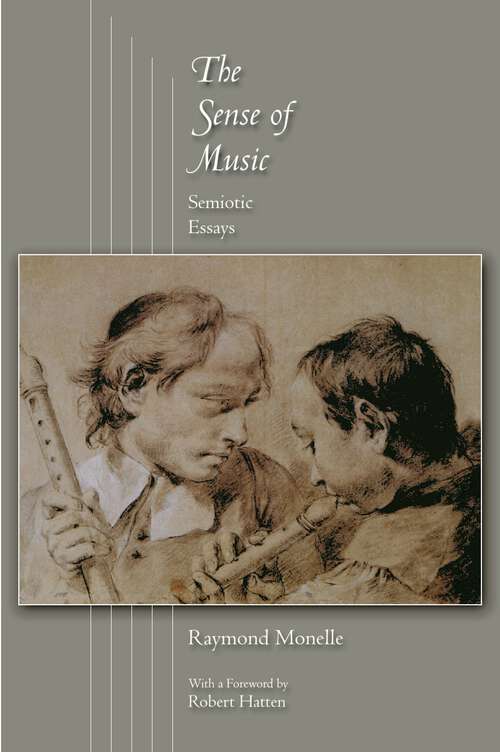 Book cover of The Sense of Music: Semiotic Essays