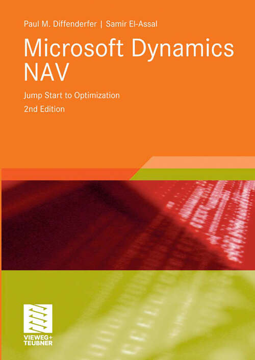 Book cover of Microsoft Dynamics NAV: Jump Start to Optimization (2nded. 2008)