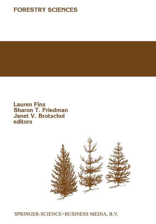 Book cover of Handbook of Quantitative Forest Genetics (1992) (Forestry Sciences #39)