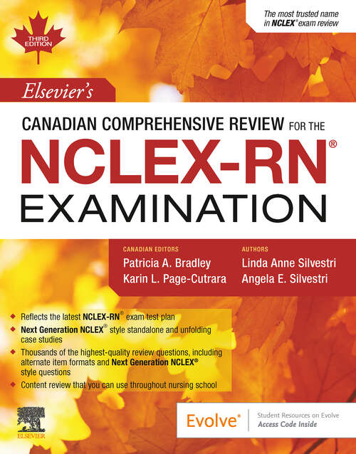 Book cover of Elsevier’s Canadian Comprehensive Review for the NCLEX-RN® Examination - E-Book (3)