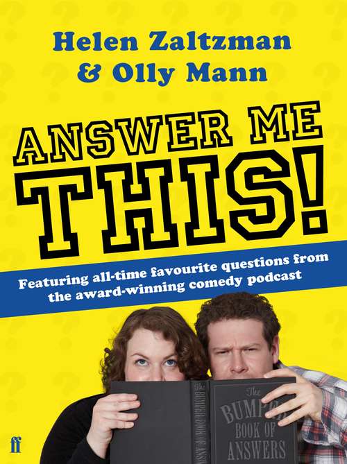 Book cover of Answer Me This (Main)