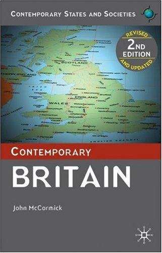 Book cover of Contemporary Britain (PDF)