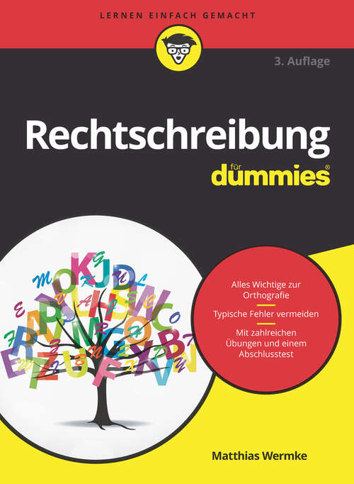 Book cover of Rechtschreibung für Dummies (3. Auflage) (Für Dummies)