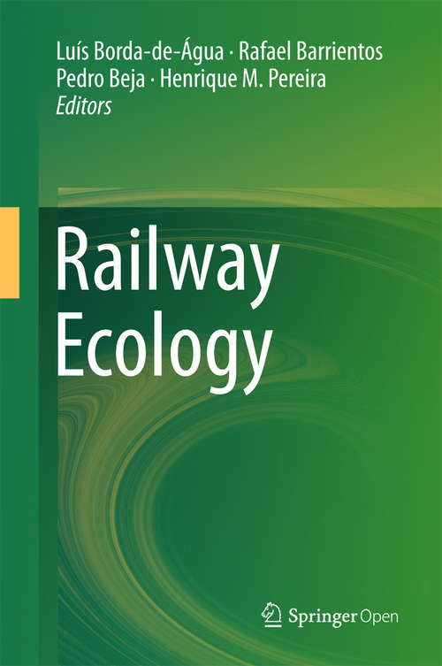 Book cover of Railway Ecology