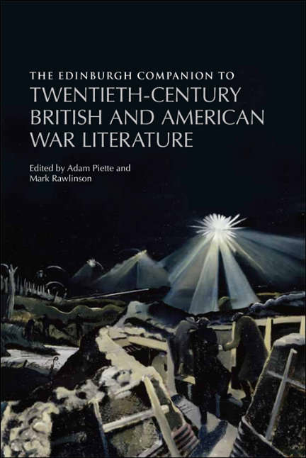 Book cover of The Edinburgh Companion to Twentieth-Century British and American War Literature (Edinburgh Companions to Literature)