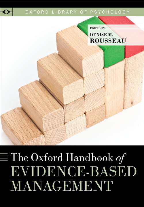 Book cover of The Oxford Handbook of Evidence-Based Management