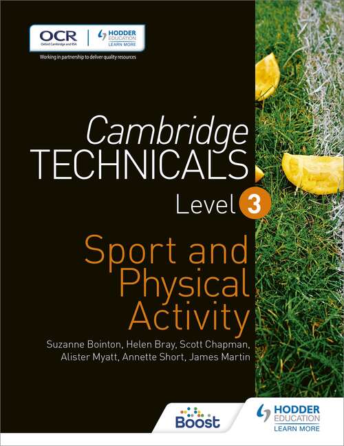 Book cover of Cambridge Technicals Level 3 Sport and Physical Activity