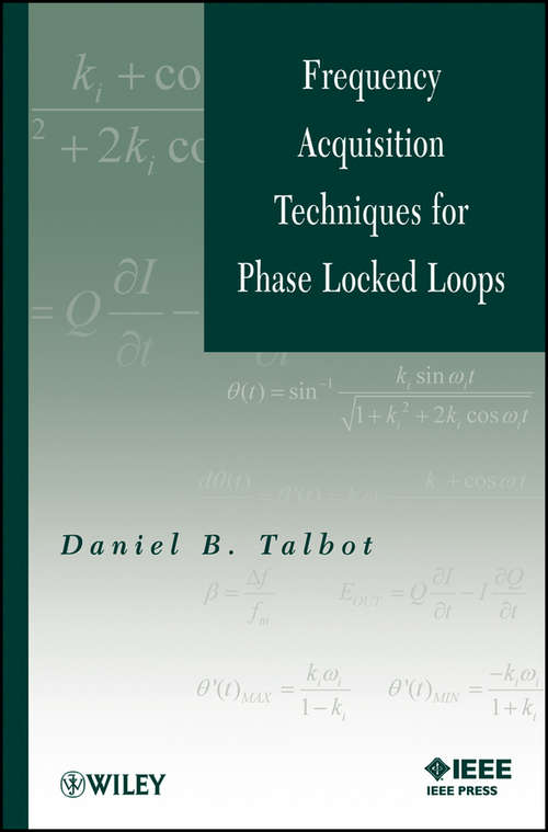 Book cover of Frequency Acquisition Techniques for Phase Locked Loops