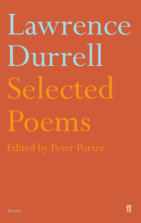 Book cover of Selected Poems of Lawrence Durrell (Main)
