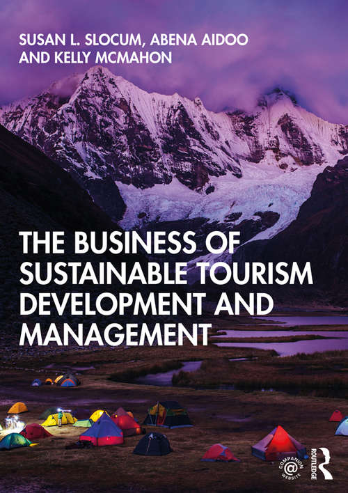 Book cover of The Business of Sustainable Tourism Development and Management