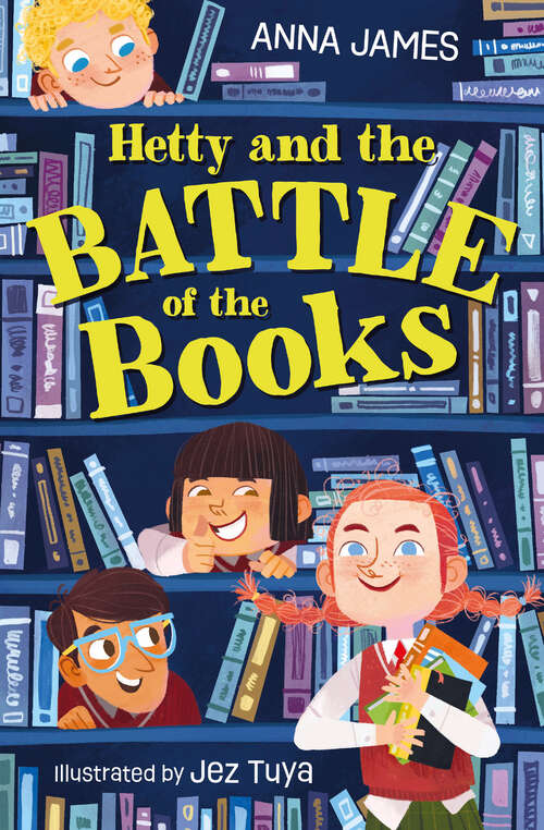 Book cover of Hetty and the Battle of the Books