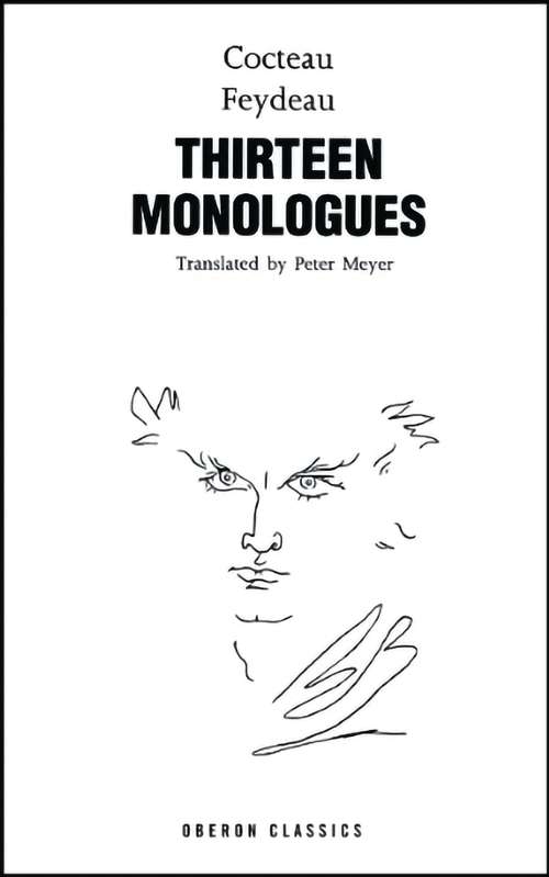 Book cover of Cocteau & Feydeau: Thirteen Monologues