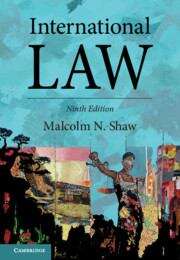Book cover of International Law (9)