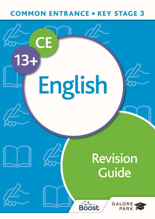 Book cover of Common Entrance 13+ English Revision Guide
