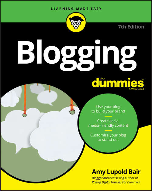 Book cover of Blogging For Dummies (7)