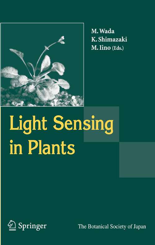 Book cover of Light Sensing in Plants (2005)