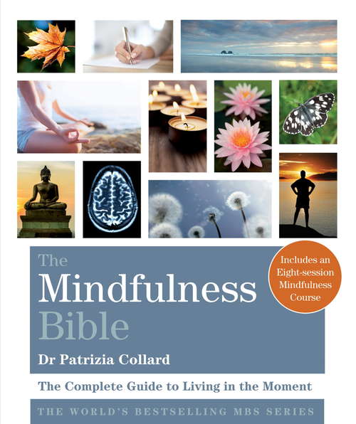 Book cover of The Mindfulness Bible: The Complete Guide to Living in the Moment (Godsfield Bibles Ser.)