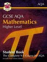 Book cover of New Grade 9-1 GCSE Maths AQA Student Book - Higher (with Online Edition): AQA (PDF)