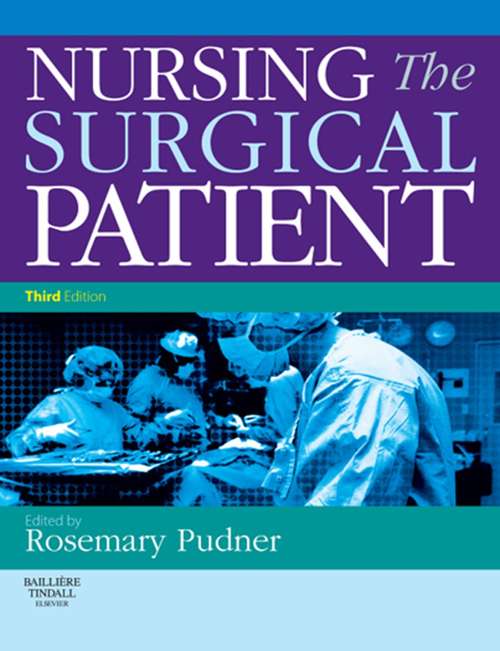 Book cover of Nursing the Surgical Patient (3)