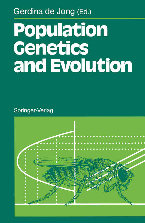 Book cover of Population Genetics and Evolution (1988)
