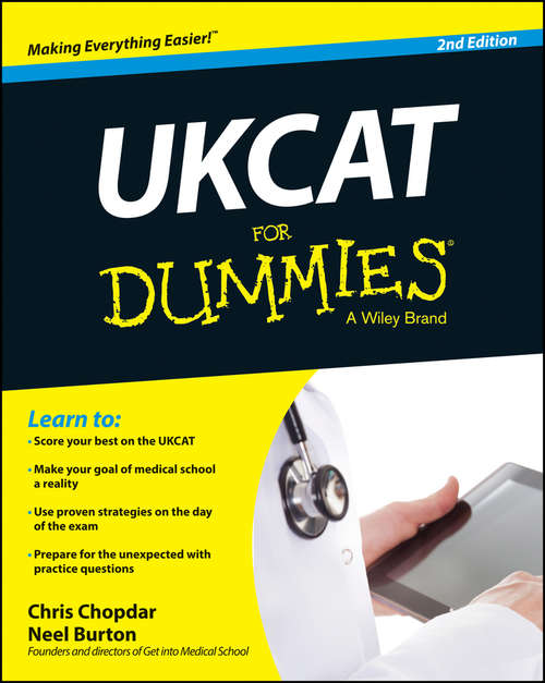 Book cover of UKCAT For Dummies (2)