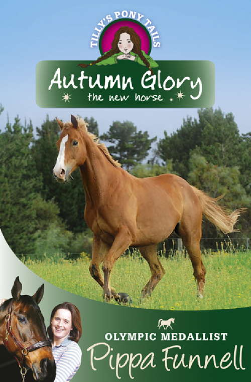 Book cover of Autumn Glory the New Horse: Book 12 (Tilly's Pony Tails #12)