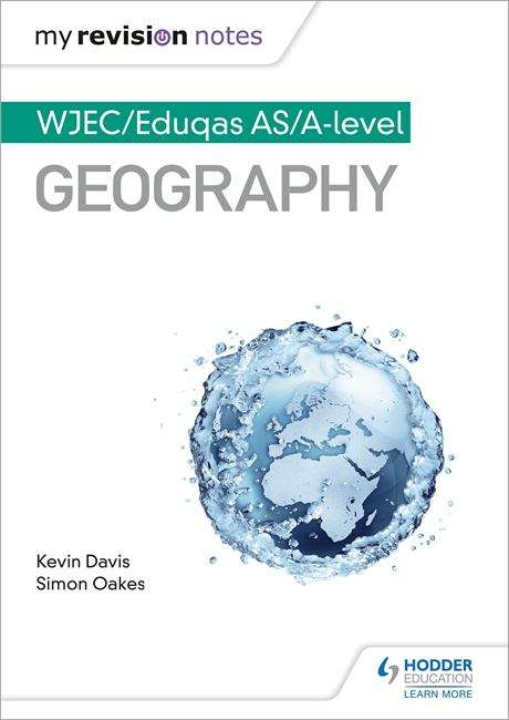 Book cover of My Revision Notes: WJEC/Eduqas AS/A-level Geography (PDF) (MRN)