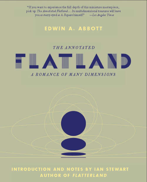 Book cover of The Annotated Flatland: A Romance of Many Dimensions