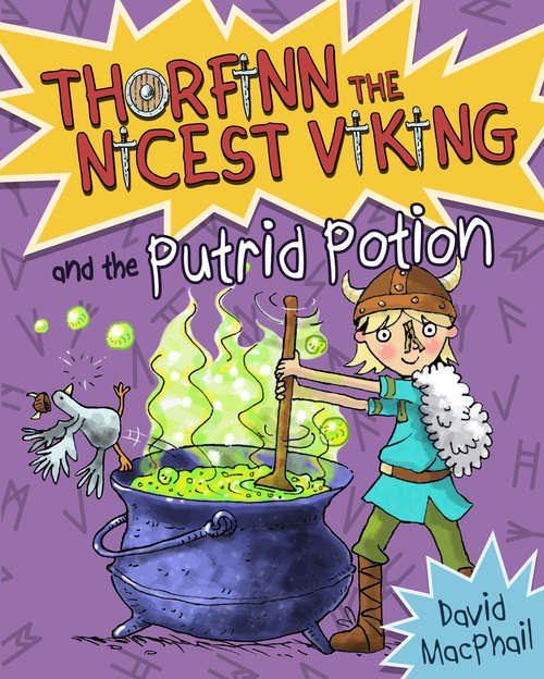 Book cover of Thorfinn and the Putrid Potion (Thorfinn the Nicest Viking #8)