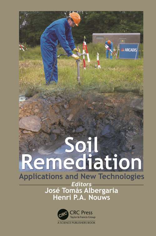 Book cover of Soil Remediation: Applications and New Technologies