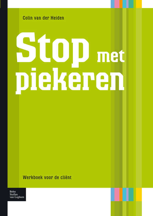Book cover of Stop met piekeren: Werboek voor de cliënt (2009) (Protocollen voor de ggz)