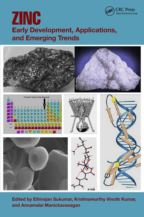 Book cover of Zinc: Early Development, Applications, and Emerging Trends