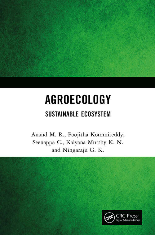 Book cover of Agroecology: Sustainable Ecosystem
