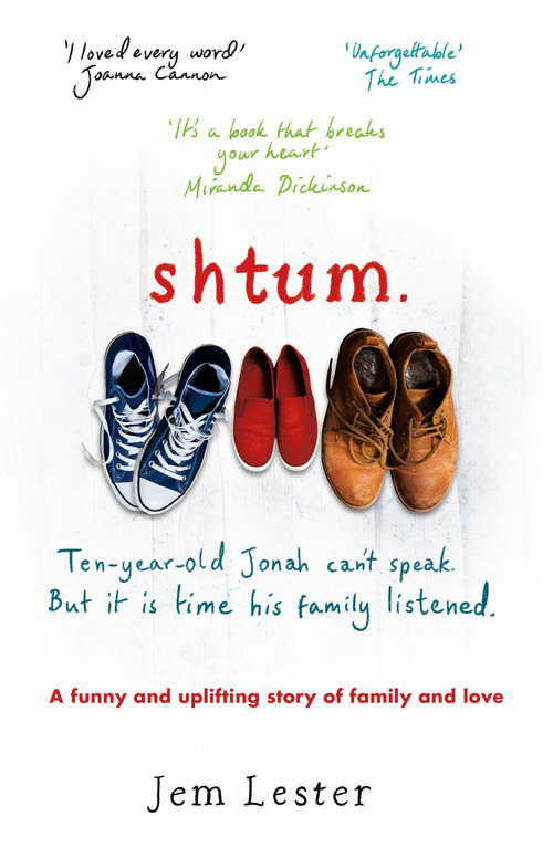 Book cover of Shtum: A funny and uplifting story of families and love
