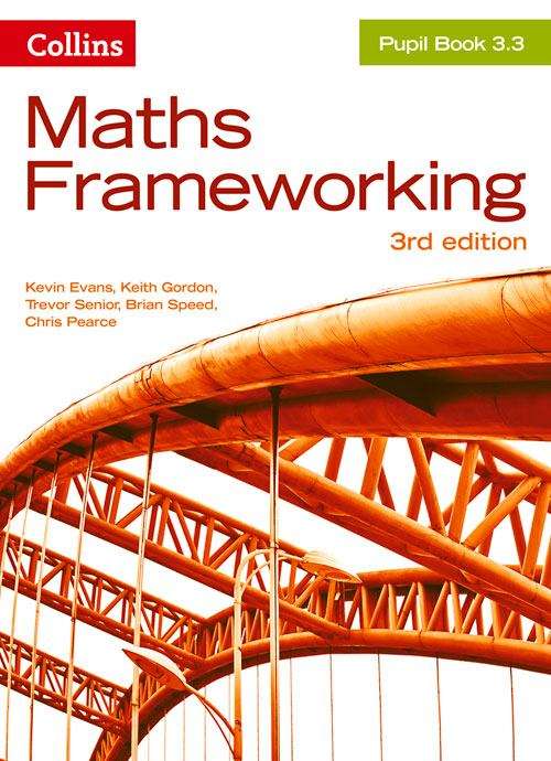 Book cover of Maths Frameworking: Pupil Book 3.3 (PDF)