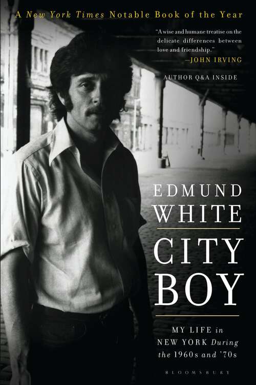 Book cover of City Boy: My Life in New York During the 1960s and '70s