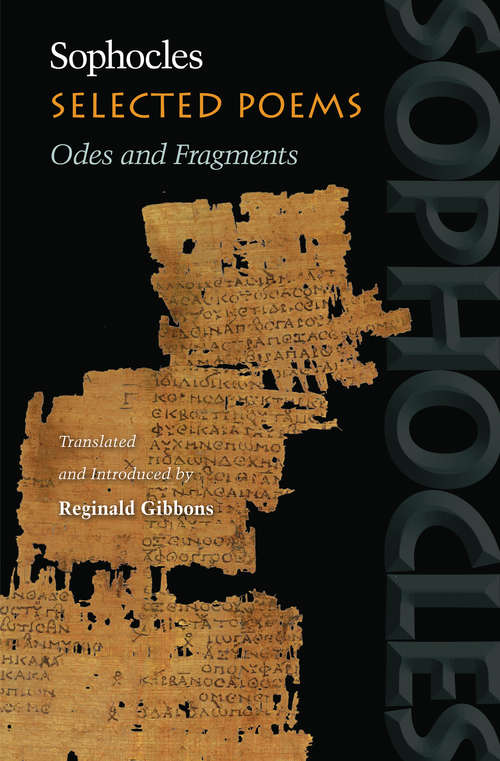 Book cover of Selected Poems: Odes and Fragments