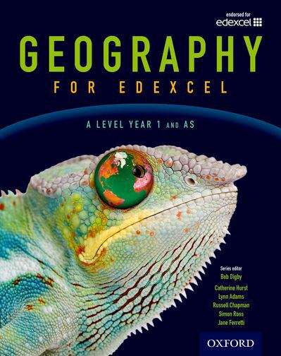 Book cover of Geography for Edexcel A Level Year 1 and AS Student Book (PDF)