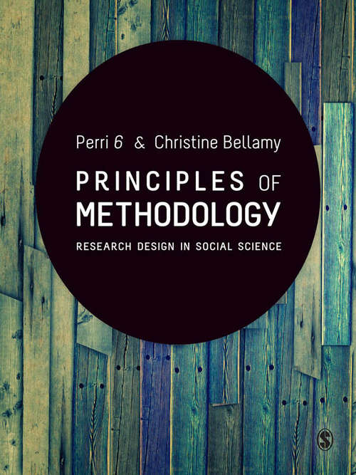 Book cover of Principles of Methodology: Research Design in Social Science