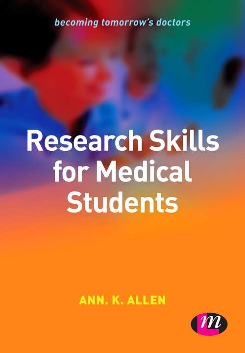 Book cover of Research Skills for Medical Students (PDF)
