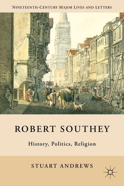 Book cover of Robert Southey: History, Politics, Religion (PDF)