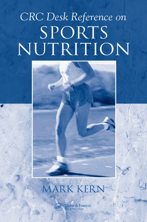 Book cover of CRC Desk Reference on Sports Nutrition