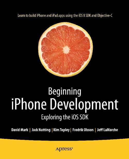 Book cover of Beginning iPhone Development: Exploring the iOS SDK (2nd ed.)