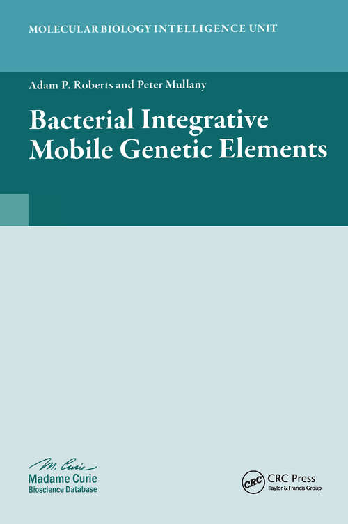 Book cover of Bacterial Integrative Mobile Genetic Elements