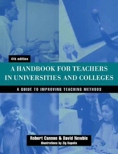 Book cover of Handbook for Teachers in Universities and Colleges