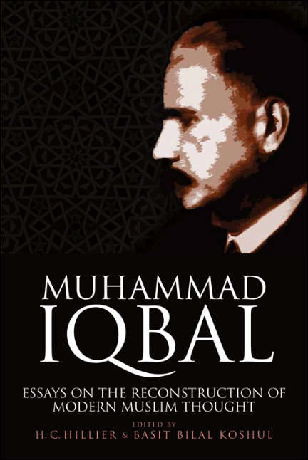 Book cover of Muhammad Iqbal: Essays on the Reconstruction of Modern Muslim Thought