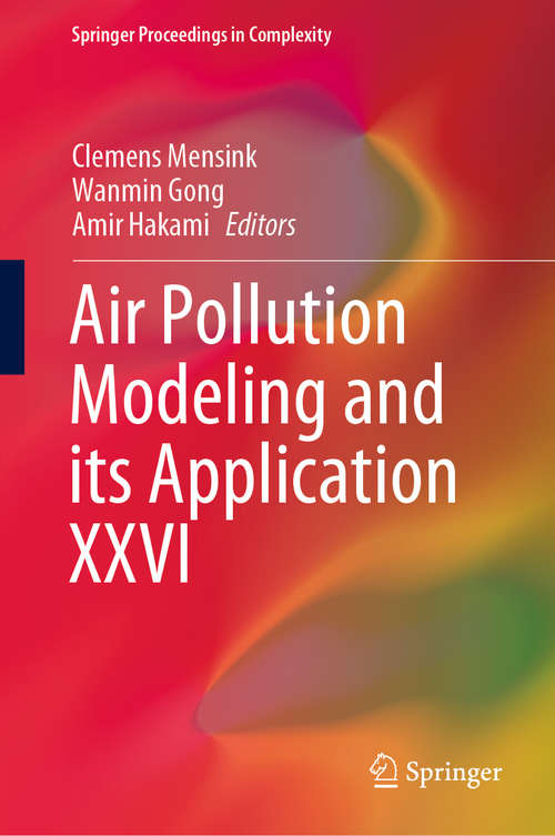 Book cover of Air Pollution Modeling and its Application XXVI (1st ed. 2020) (Springer Proceedings in Complexity)
