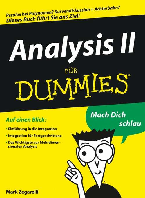 Book cover of Analysis II für Dummies (Für Dummies)